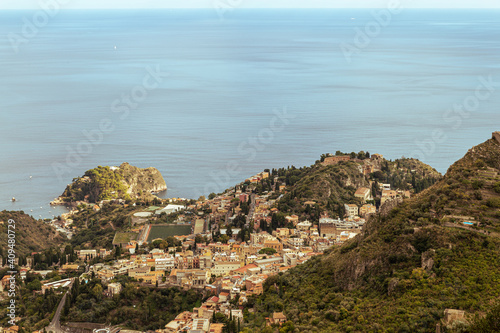 Panorama of the beautiful town