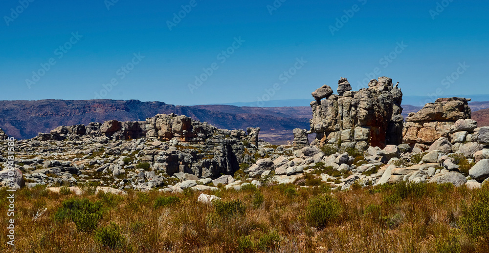 Rocks in the mountains at Cederberg in South Africa - Western Cape