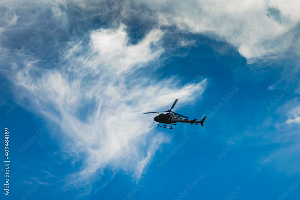 helicopter in flight helicopter in flight