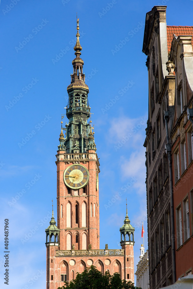Gdansk Main Town Hall is a historic Ratusz located in the Gdansk Main City in Poland