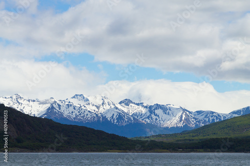 Lapataia bay landscape, Tierra del Fuego, Argentina © elleonzebon