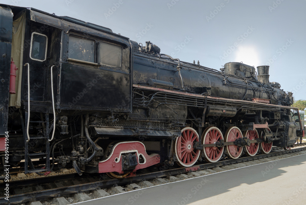The most powerful in the world serially issued steam locomotive The most powerful in the world serially issued steam locomotive