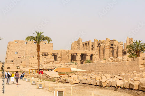 Famous Karnak temple in Luxor