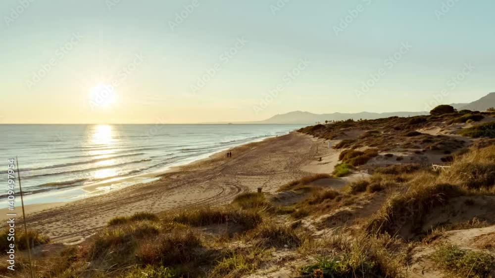 Playas y las dunas de Artola en Marbella Playas y las dunas de Artola en Marbella
