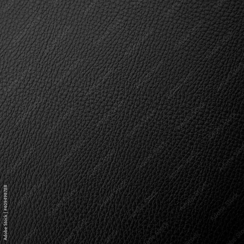 Black leather texture and background