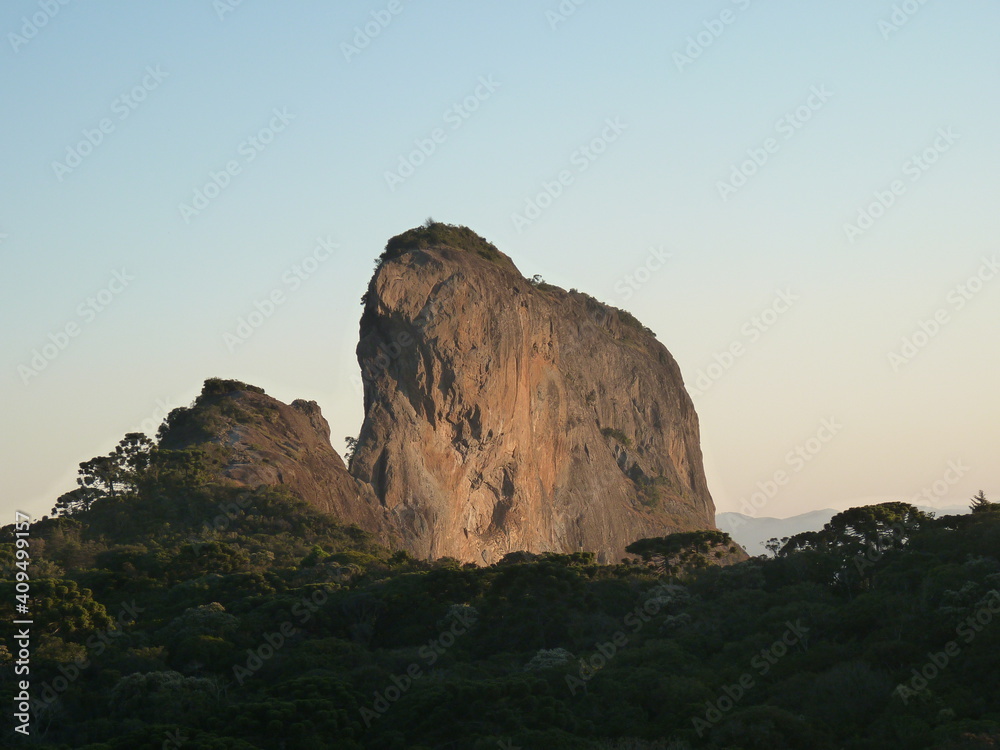 landscape viwe of Pedra do Baú (Baú Mountain)