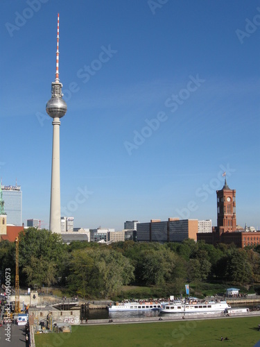 Berlin, Fernsehturm, Rotes Rathaus