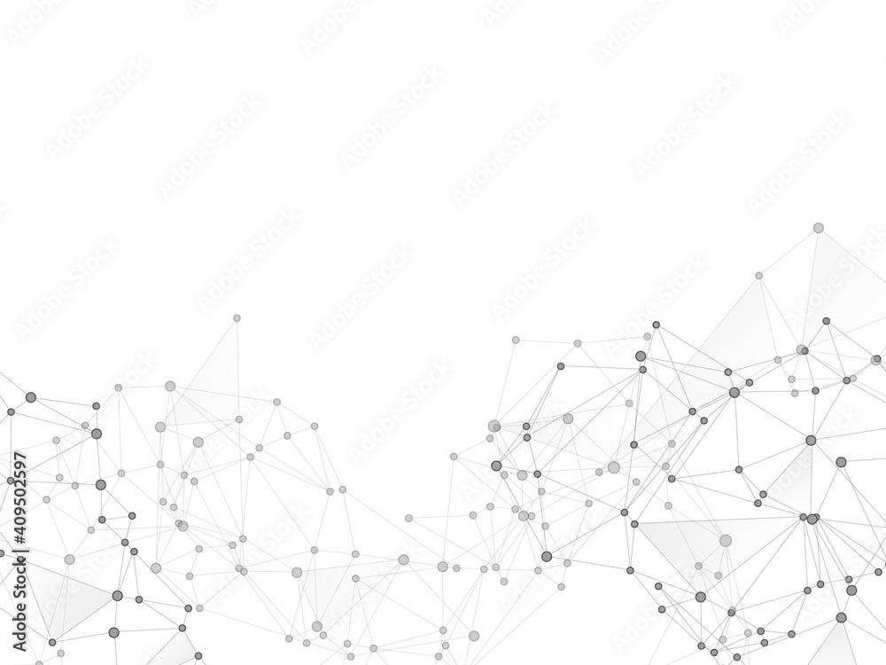 Block chain global network technology concept. Block chain global network technology concept.