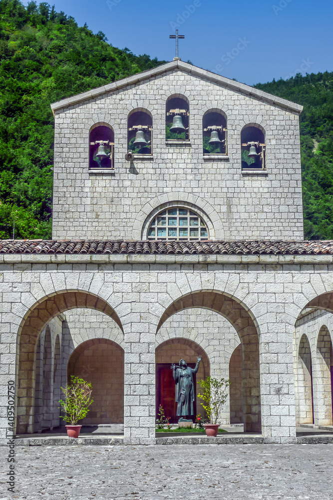The Sanctuary of Sainte Rita in Roccaporena