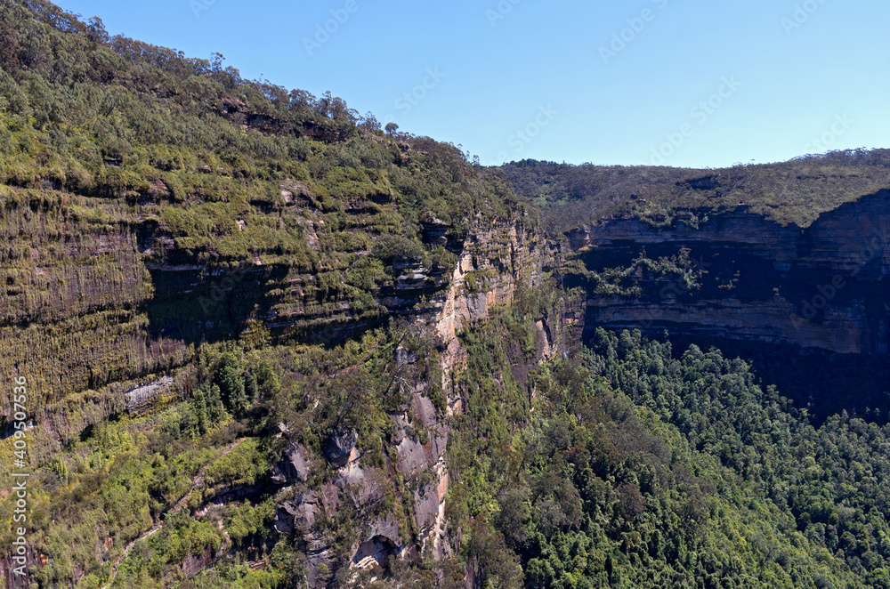 grose valley cliffs by blackheath