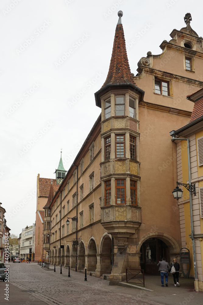 Fototapeta premium Colmar centre historique oriel