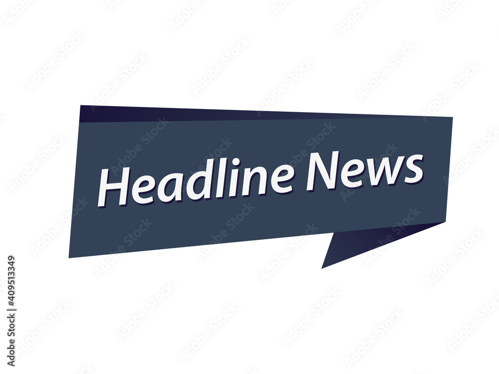 Trending News banner design vector Trending News banner design vector