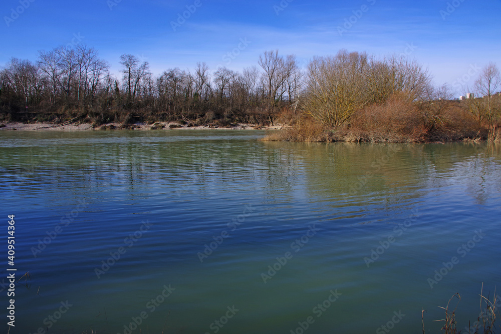 Au bord du Vieux Rhône