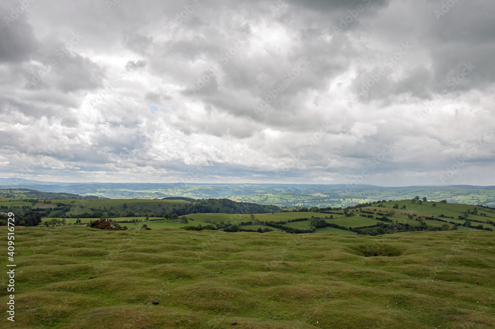 Fototapeta premium Hay Bluff and the Black mountains