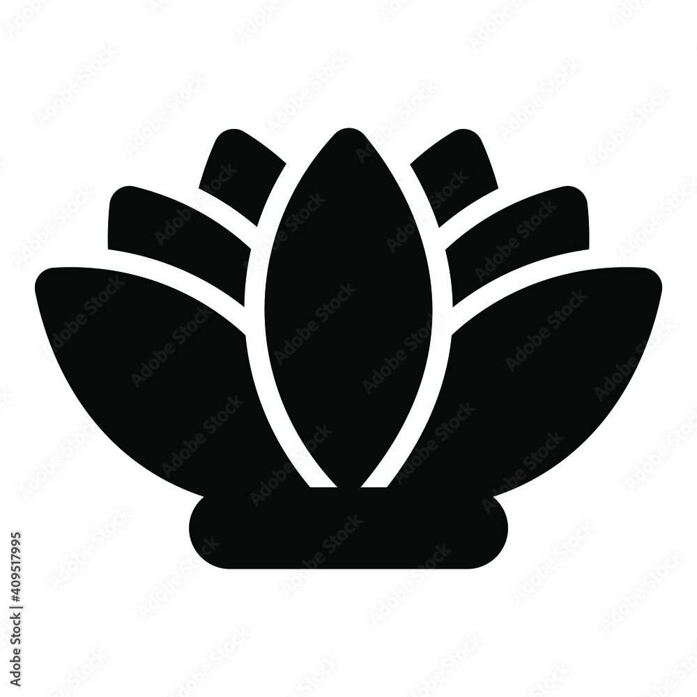 flower vector glyph icon isolated, Indian republic day icon. flower vector glyph icon isolated, Indian republic day icon.