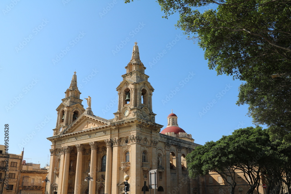 Knisja ta 'San Publiju in Floriana Valletta, Malta