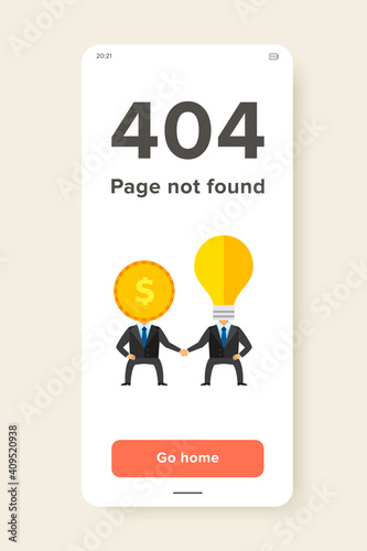 Coin and lightbulb in formalwear shaking hands. Investment, partnership, energy saving. Contract concept, training concept. Can be used for topics like business, finance, electrical energy industry