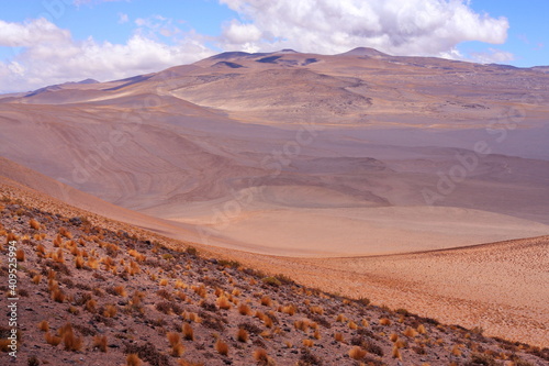 The volcanic desert of south america