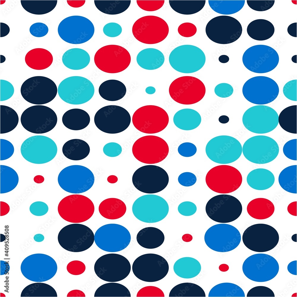 Illustration pattern abstract circles and background for fashion design or other products