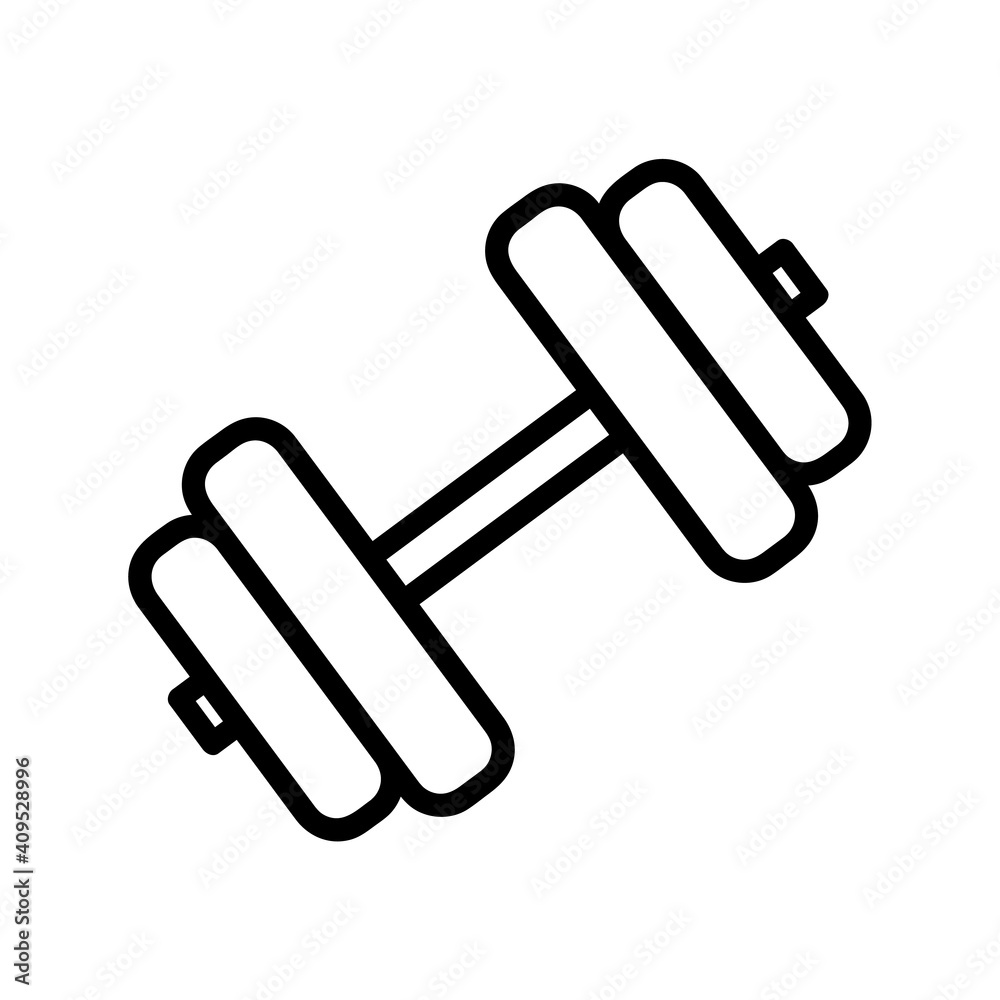Weight flat icon. Pictogram for web. Line stroke. Suitcase isolated on white background. Vector eps10 Weight flat icon. Pictogram for web. Line stroke. Suitcase isolated on white background. Vector eps10