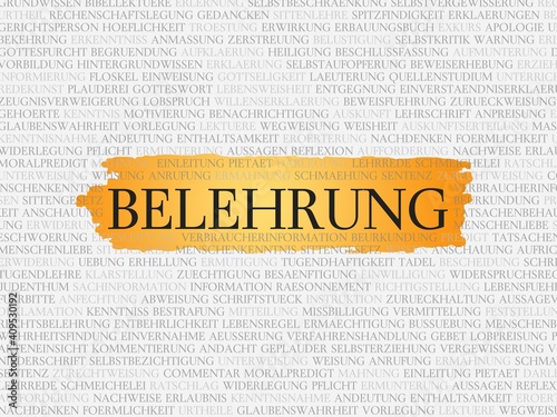 Belehrung photo