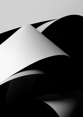 Abstract concept architectural, dark background