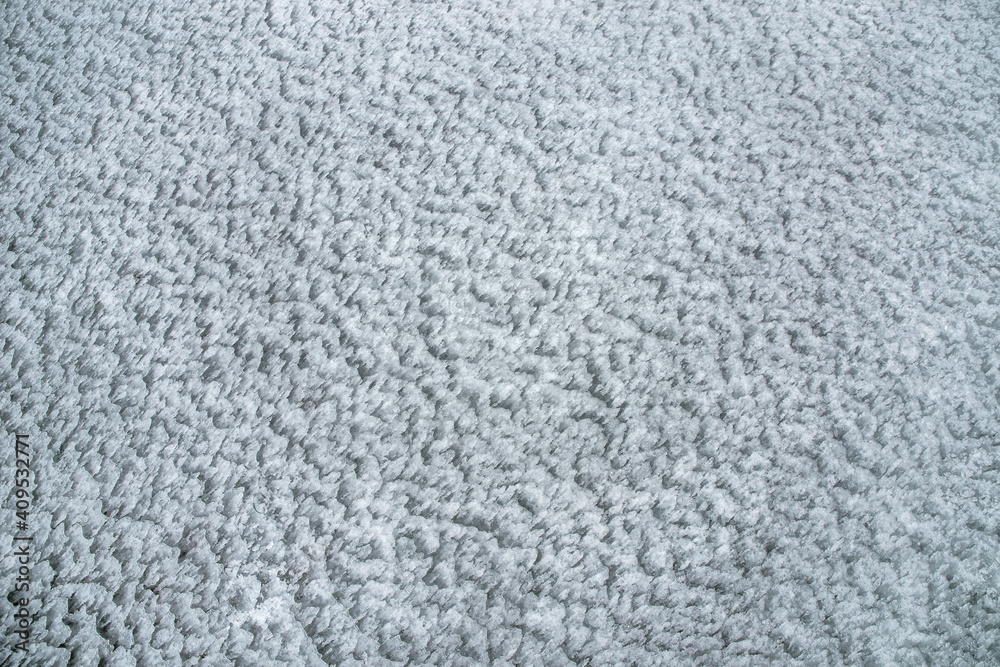 Ice texture on the lake Ice texture on the lake