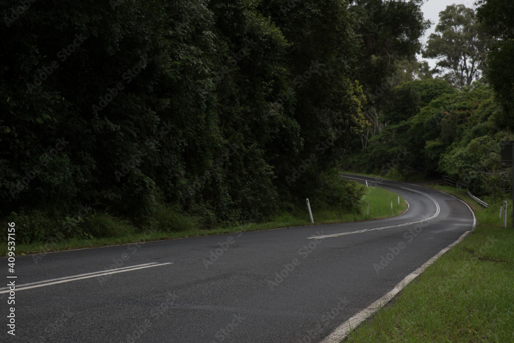 road in the mountains