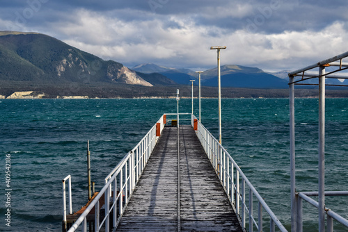 pier in the sea