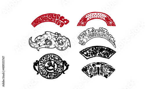 Chinese ancient traditional decorative patterns