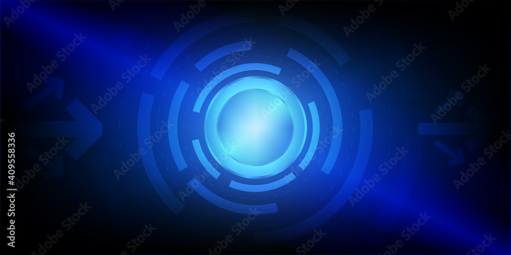 Abstract background.Arrow with button blue technology concept.Vector illustration.Eps10 Abstract background.Arrow with button blue technology concept.Vector illustration.Eps10