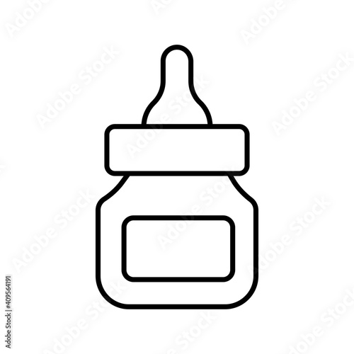 medicine drug dropper line style icon