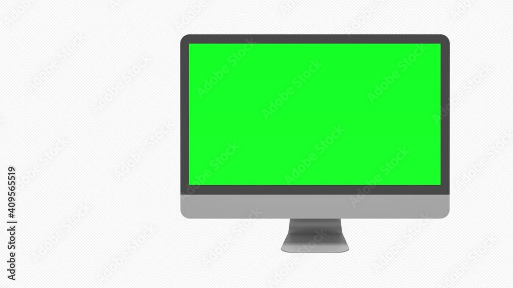 Green screen computer. Download the preview for free. Computer desktop