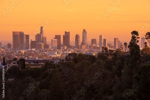 Los Angeles at dusk