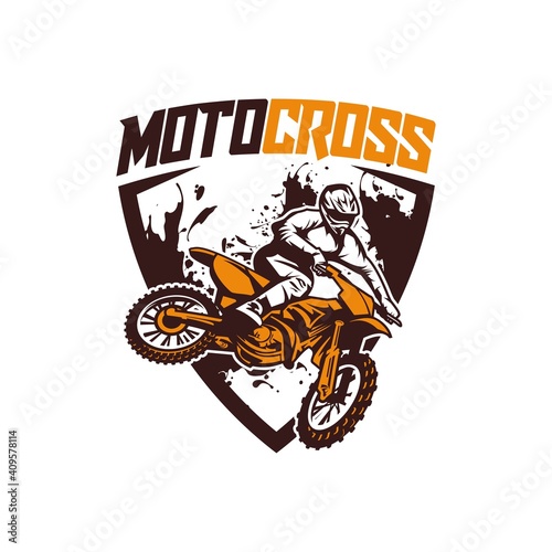 Obraz na plátně motocross