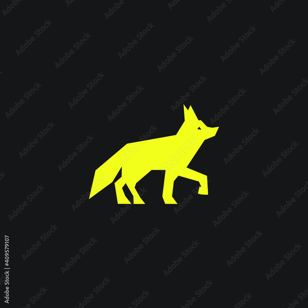 logo icon templet vector animal wolf dog cat logo icon templet vector animal wolf dog cat