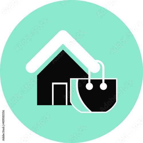 Fashion Shop Icon. Dress, cloth, baby fashion, ladies fashion shop icon.