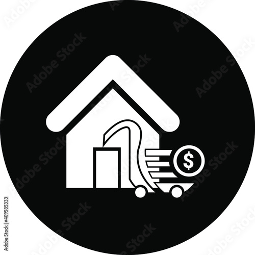 Fashion Shop Icon. Dress, cloth, baby fashion, ladies fashion shop icon.