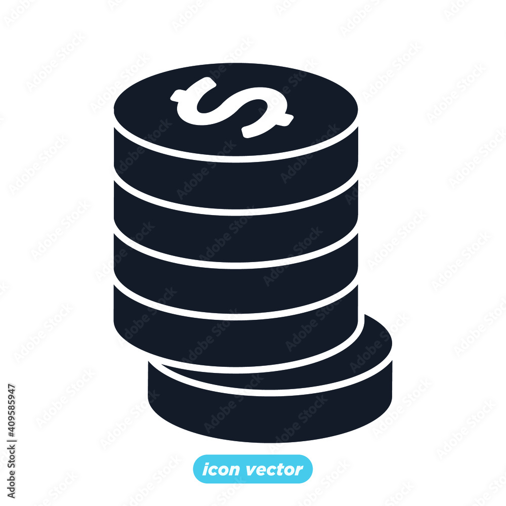 coin Related Vector Icon. Money symbol vector illustration coin Related Vector Icon. Money symbol vector illustration