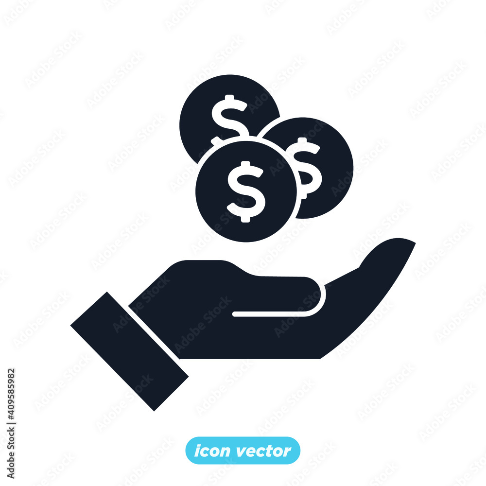 Money Related Vector Icon. Money symbol vector illustration