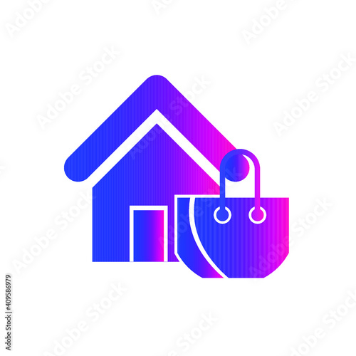 Fashion Shop Icon. Dress, cloth, baby fashion, ladies fashion shop icon.