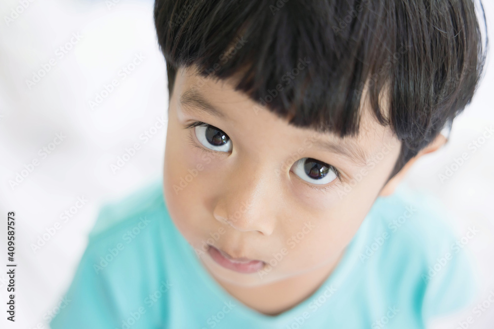 Authentic close up of happy kid. Concept of new generation, family, parenthood, authenticity. Authentic close up of happy kid. Concept of new generation, family, parenthood, authenticity.