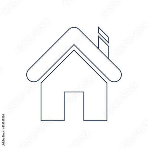 Home Icon. Real Estate, house, stay home icon.