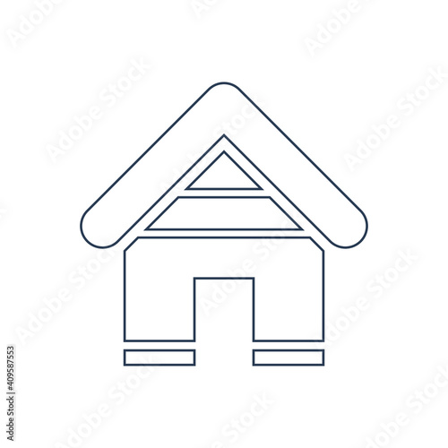 Home Icon. Real Estate, house, stay home icon.