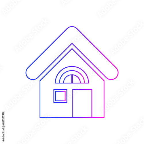 Home Icon. Real Estate, house, stay home icon.