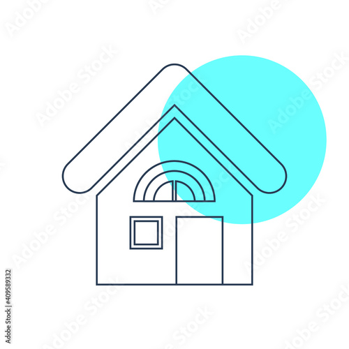 Home Icon. Real Estate, house, stay home icon.