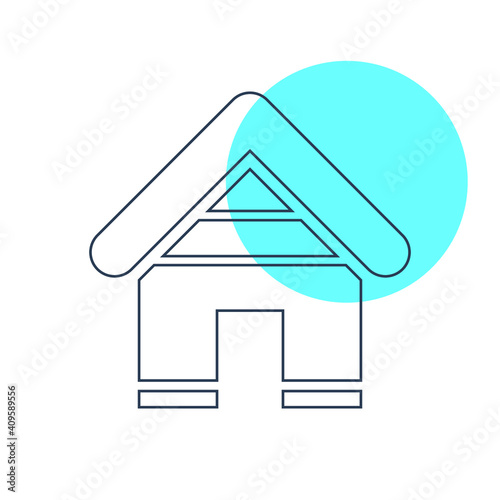 Home Icon. Real Estate, house, stay home icon.