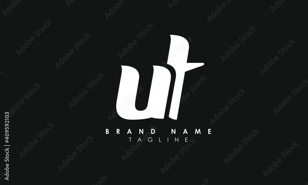 Alphabet letters Initials Monogram logo UT, TU, U and T, Alphabet Letters UT minimalist logo design in a simple yet elegant font, Unique modern creative minimal circular shaped fashion brands Alphabet letters Initials Monogram logo UT, TU, U and T, Alphabet Letters UT minimalist logo design in a simple yet elegant font, Unique modern creative minimal circular shaped fashion brands