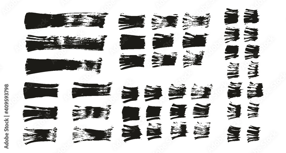 Flat Fan Brush Thin Straight Lines High Detail Abstract Vector Background Set Flat Fan Brush Thin Straight Lines High Detail Abstract Vector Background Set