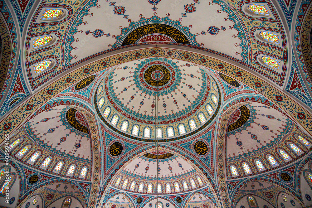 Details from interior of mosque